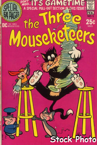 Three Mouseketeers v2#5 © January-February 1971 DC